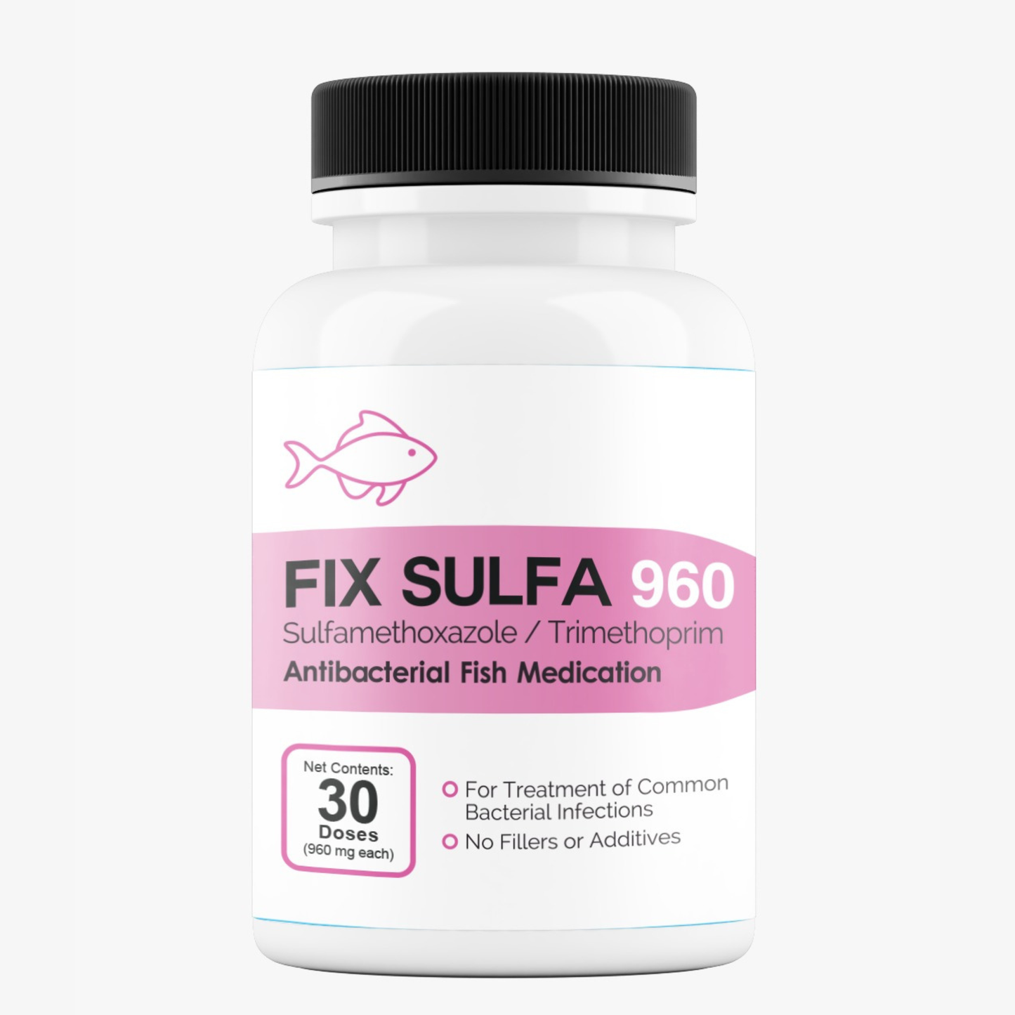 Fish Sulfa 960 mg 30 Tablets