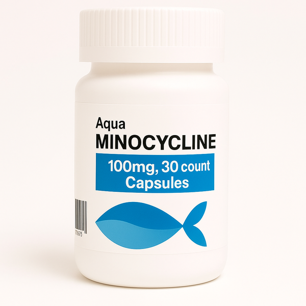 Fish Minocycline 100mg 30 Capsules