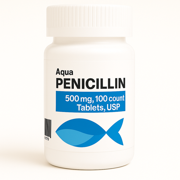Fish Penicillin 500mg 100 Tablets 