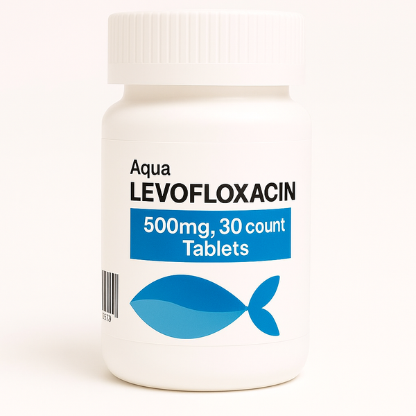 Fish Levofloxacin 500mg 30 Tablets