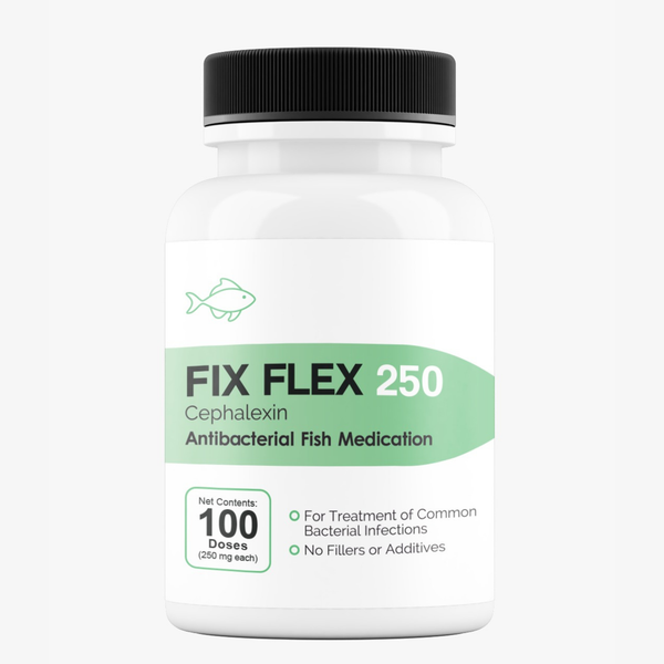 Fish Flex Cephalexin 250mg 100 Capsules